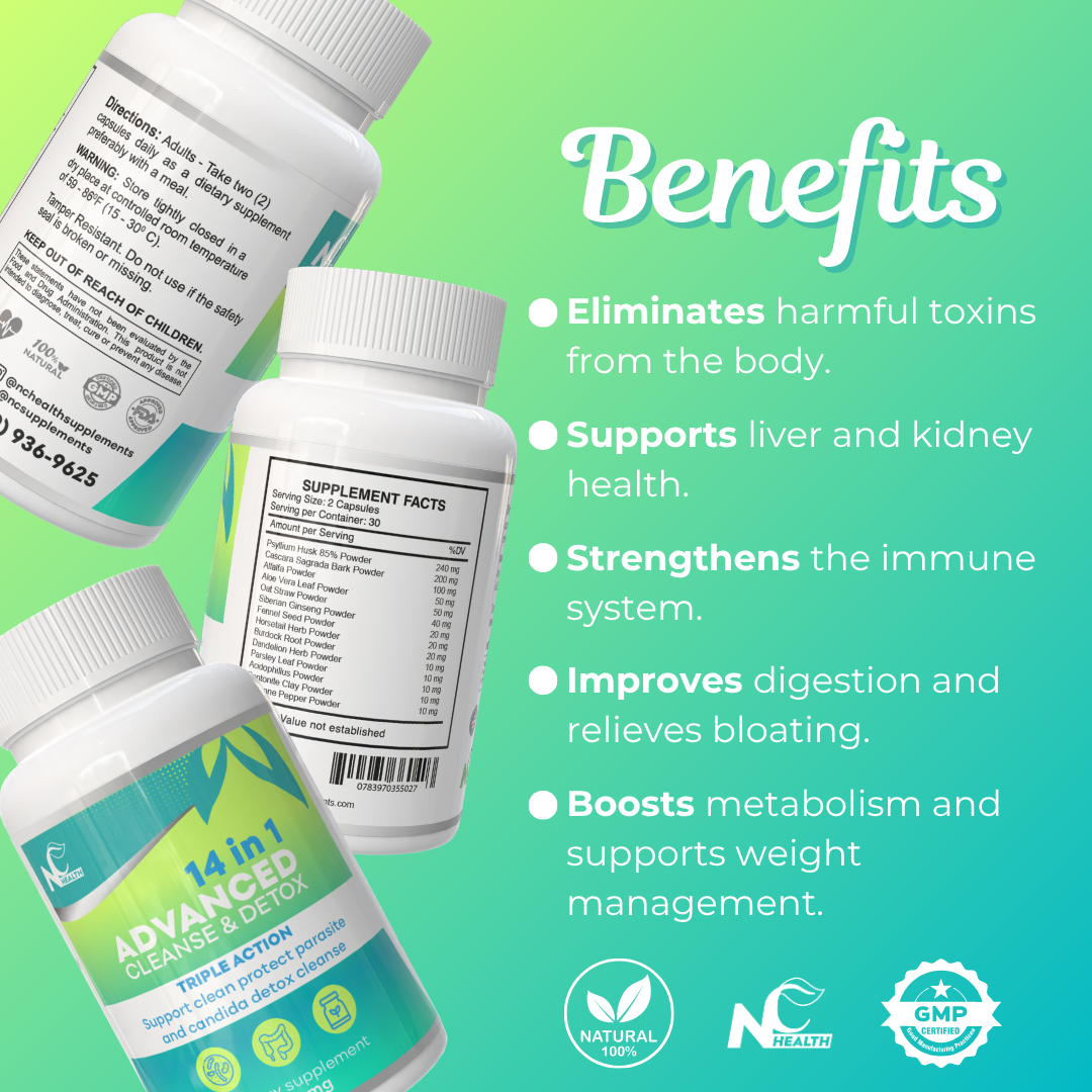 14 IN 1 ADVANCED CLEANSE & DETOX
