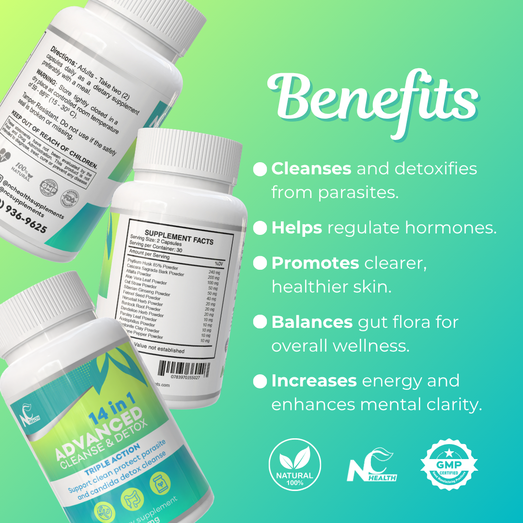 14 IN 1 ADVANCED CLEANSE & DETOX