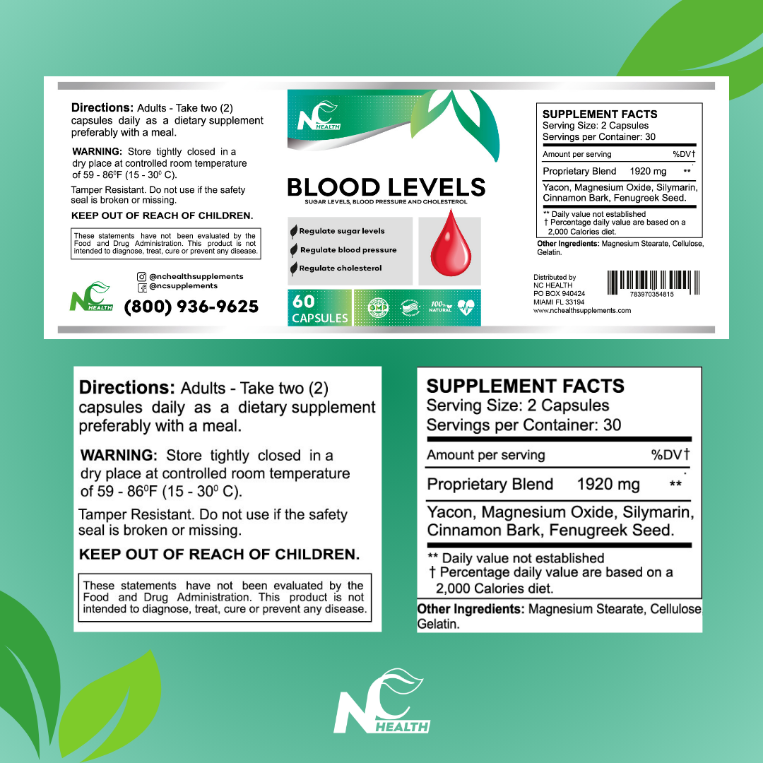 BLOOD LEVELS