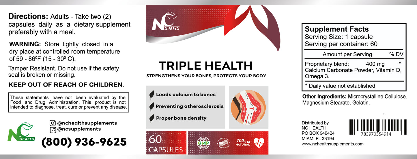 TRIPLE CALCION HEALTH